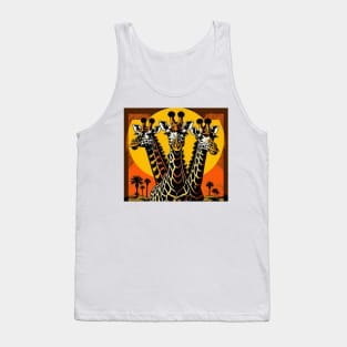 Giraffe Trio Tank Top